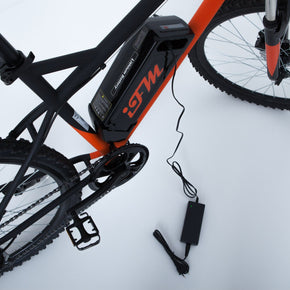 Mountain Bike Elettrica IFM Arancione Nero con Batteria Litio 36V/8Ah