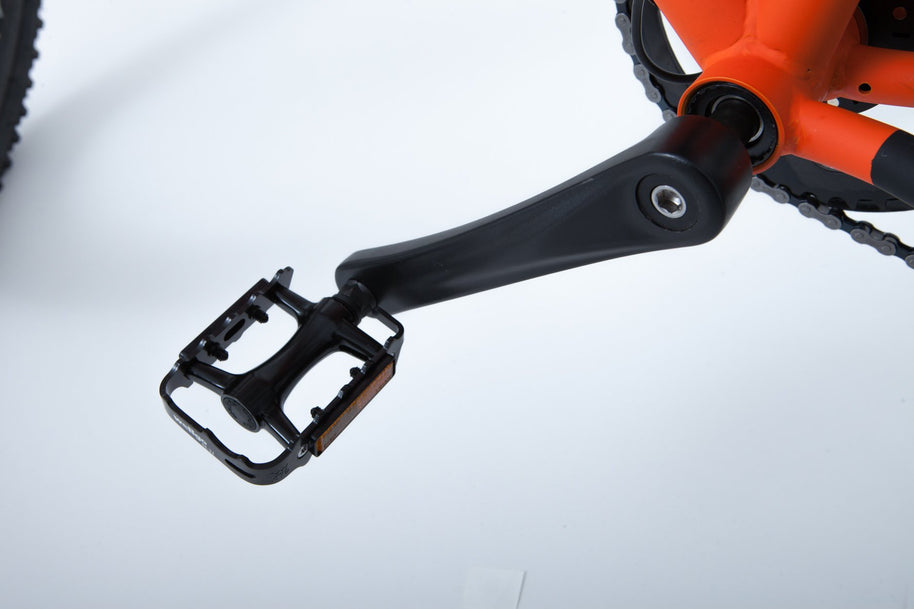 Mountain Bike Elettrica IFM Arancione Nero con Batteria Litio 36V/8Ah