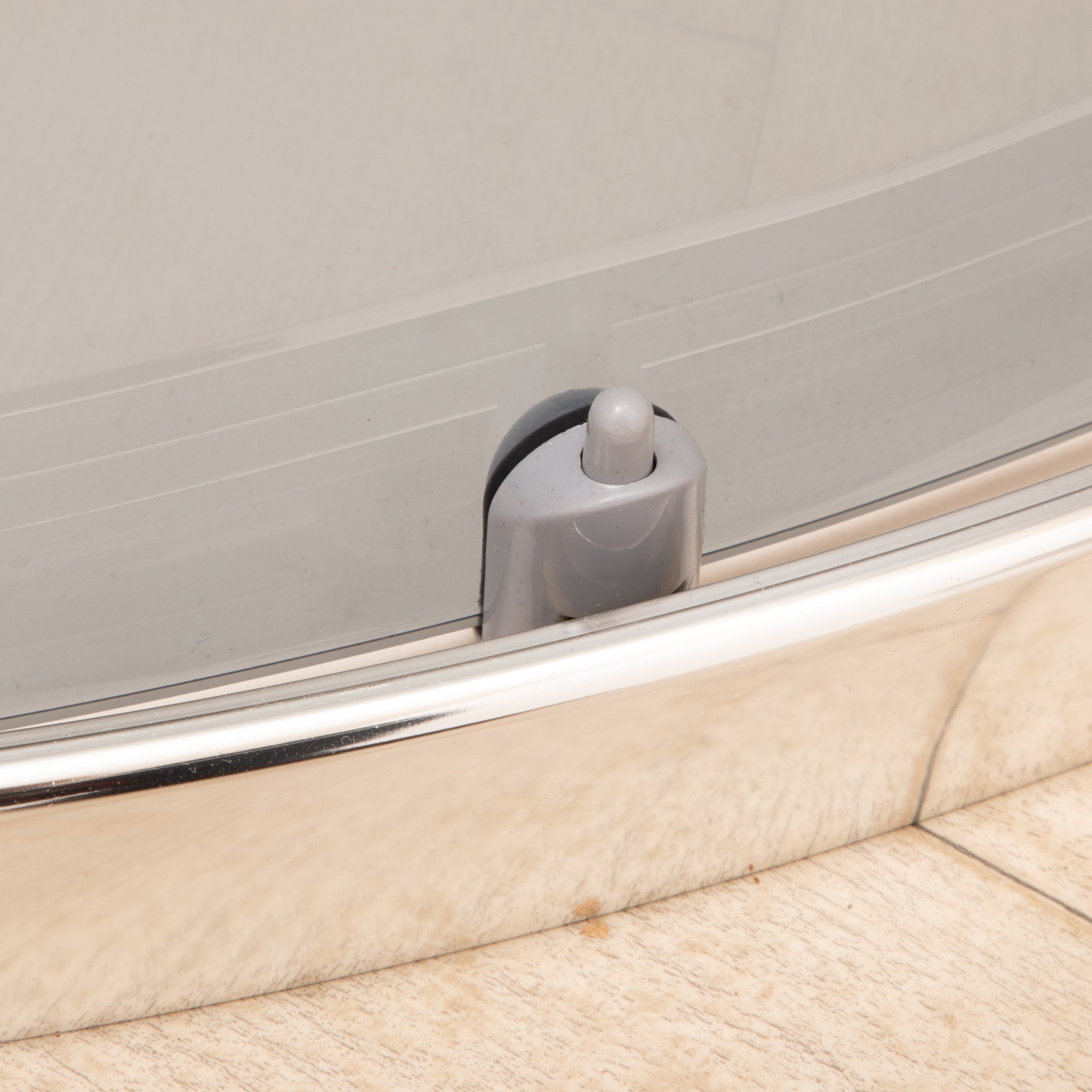Cabina Box Doccia Vetri 6mm FUME' Telaio Alluminio 90x90