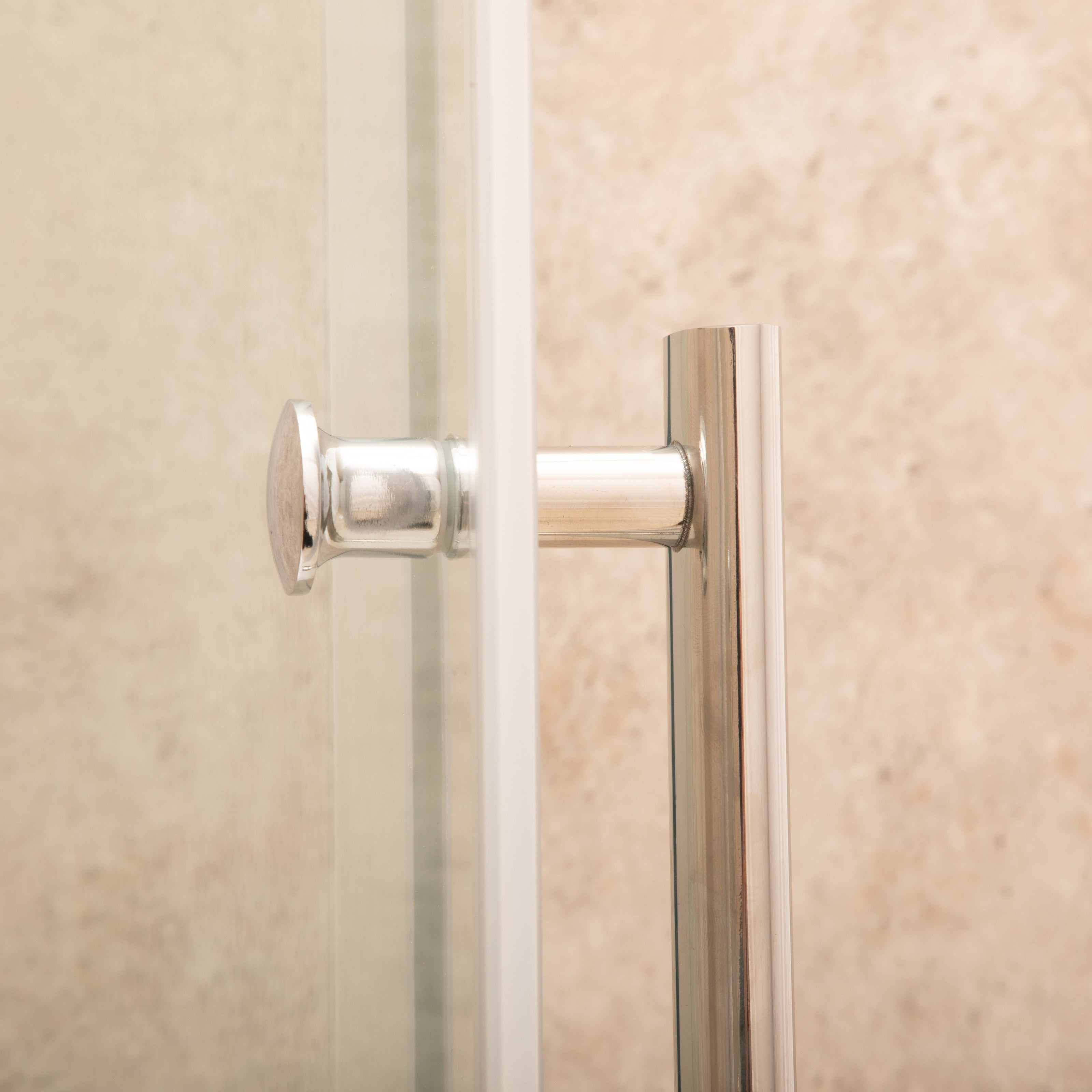 Box Doccia Itria 90x90cm Semicircolare Vetri Trasparenti 6mm