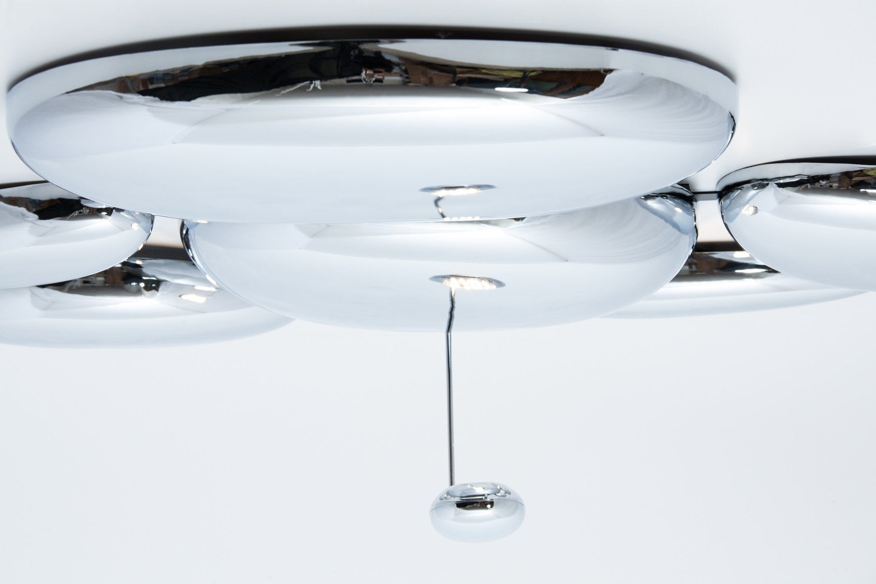 Lampadario a Led Prua Design 6B Luce Fredda per Salotto Moderno