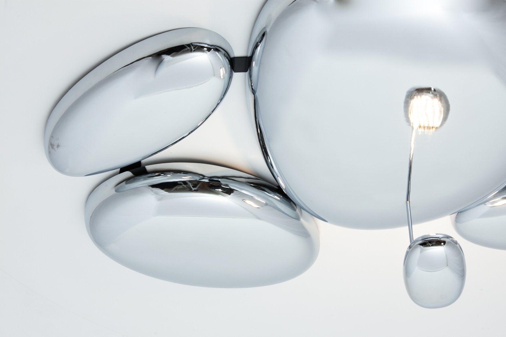 Lampadario a Led Prua Design 6B Luce Fredda per Salotto Moderno