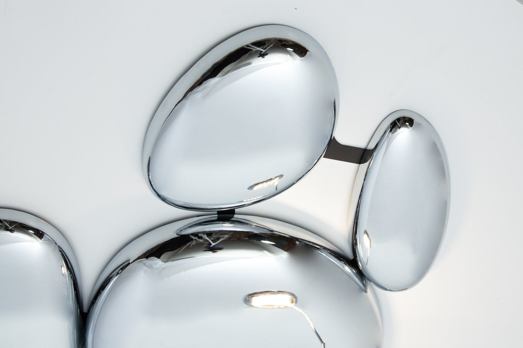 Lampadario a Led Prua Design 6B Luce Fredda per Salotto Moderno