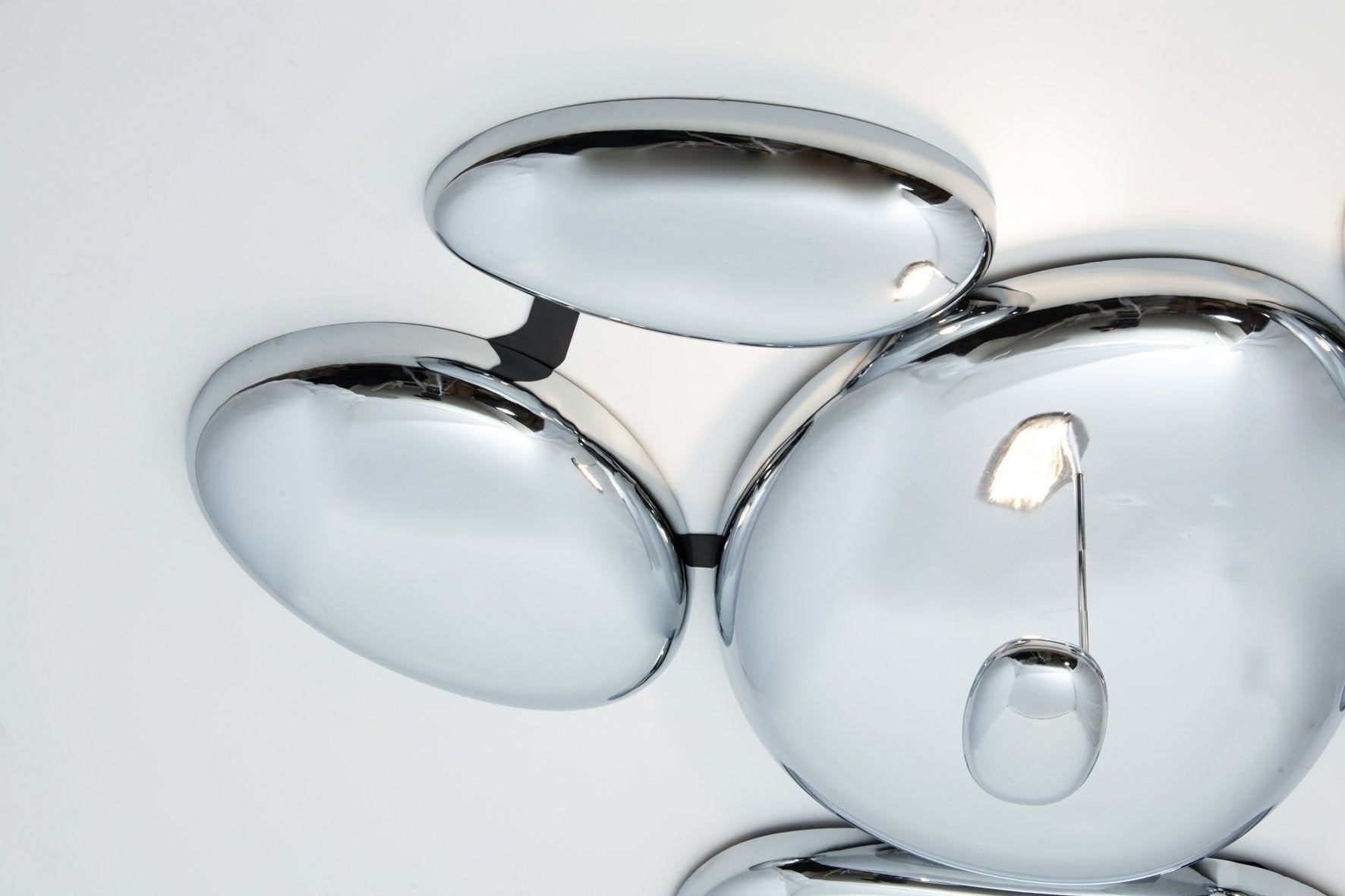 Lampadario a Led Prua Design 6B Luce Fredda per Salotto Moderno