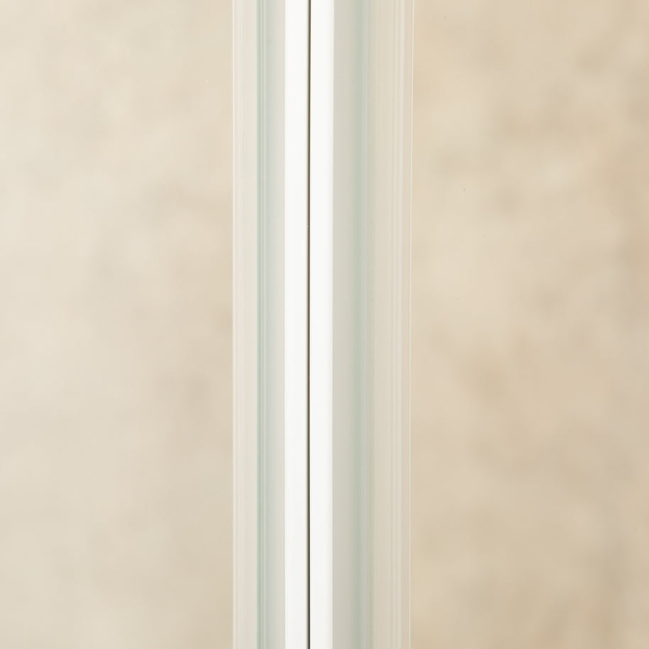 Cabina Box Doccia itria 70x120cm Vetri 6mm Trasparente Telaio Alluminio