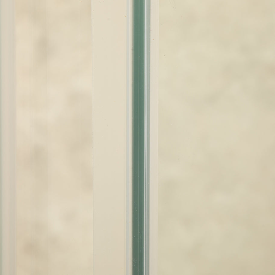Cabina Box Doccia itria 70x120cm Vetri 6mm Trasparente Telaio Alluminio