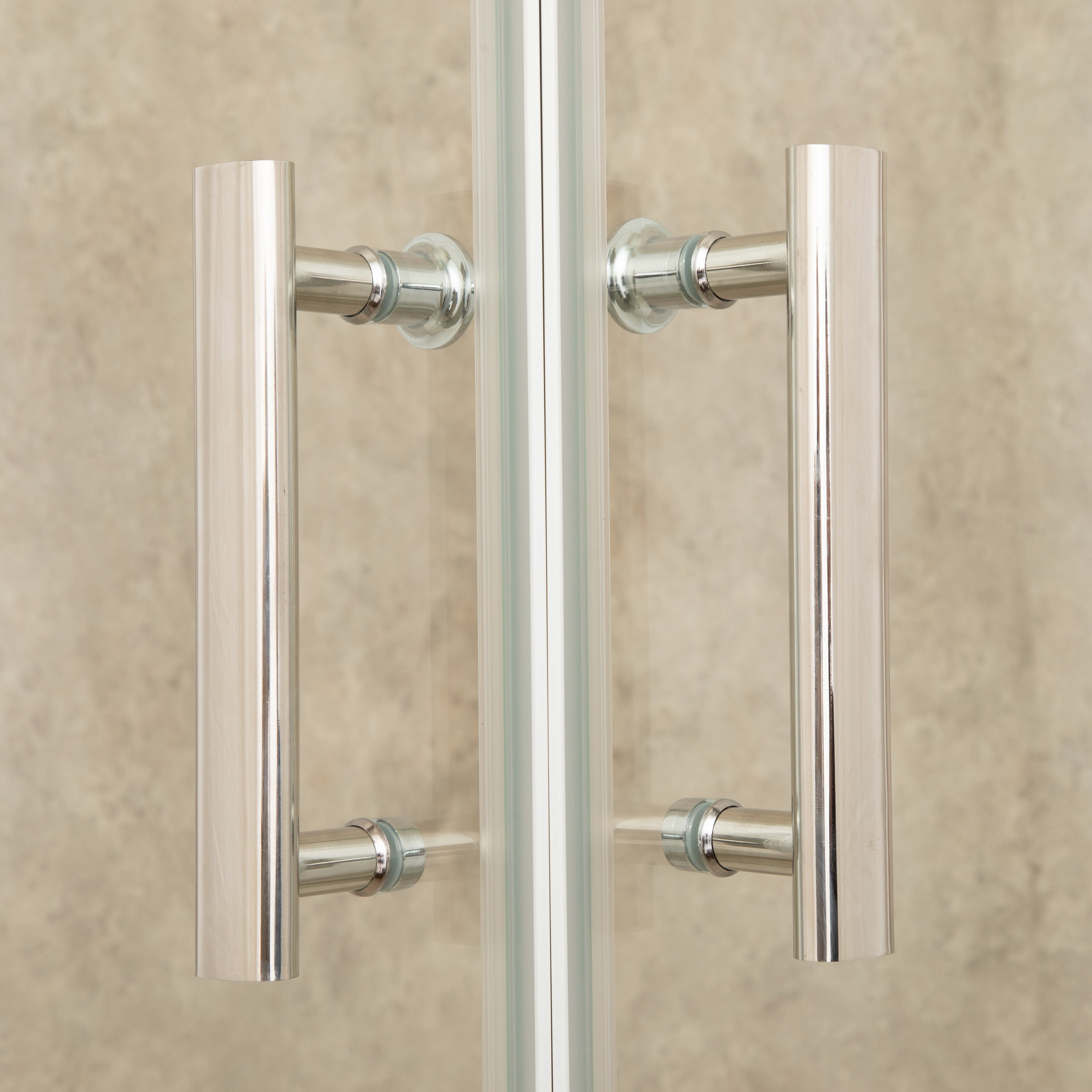 Cabina Box Doccia itria 70x120cm Vetri 6mm Trasparente Telaio Alluminio