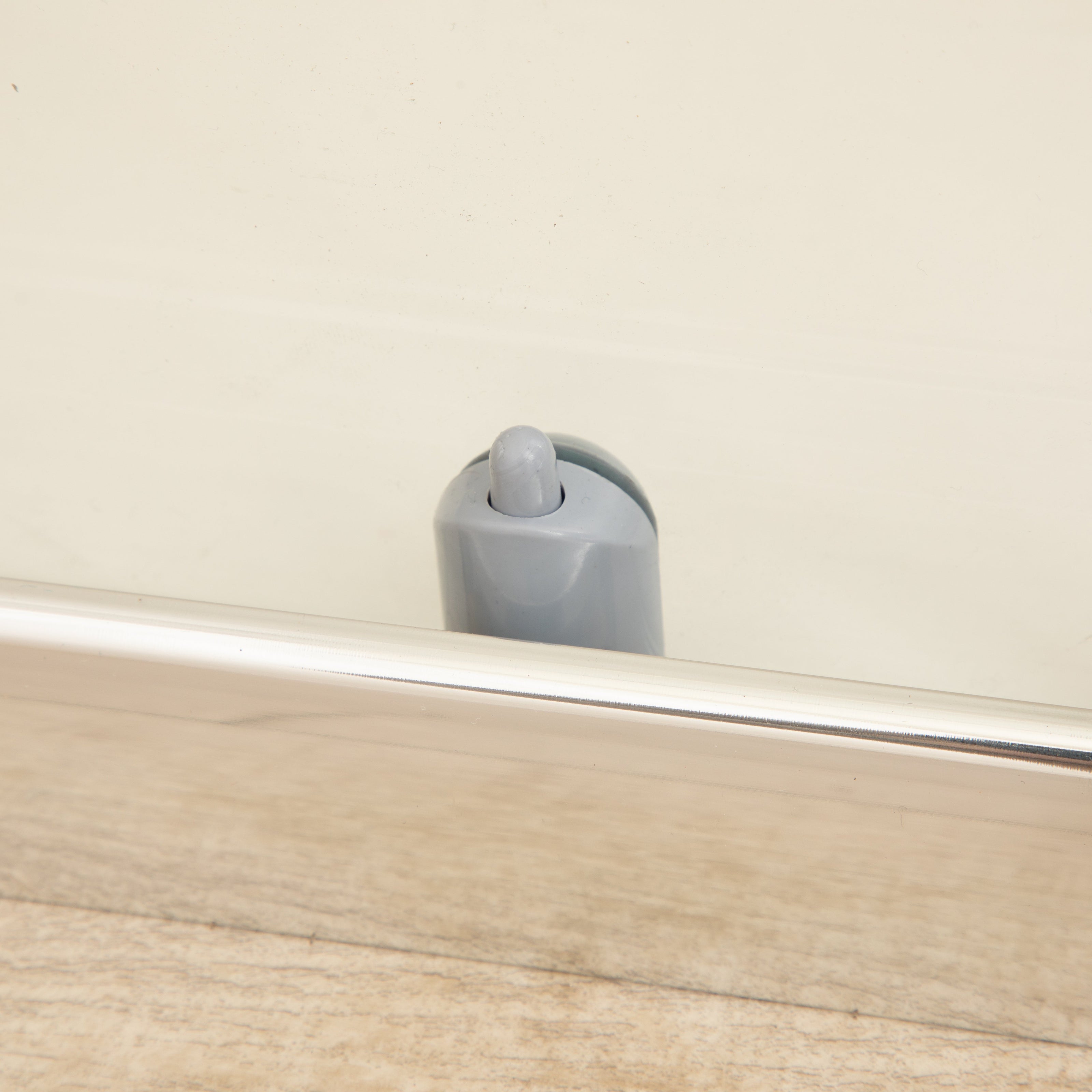 Doccia Itria 80x120cm Reversibile Vetri Trasparenti 6mm e Alluminio