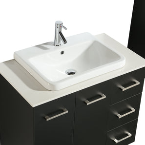 Mobile Arredo Bagno Space England 90 cm Moderno + Colonna Arredo