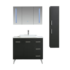 Mobile Arredo Bagno Space England 100 cm Moderno + Colonna Arredo