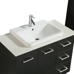 Mobile Arredo Bagno Space England 100 cm Moderno + Colonna Arredo