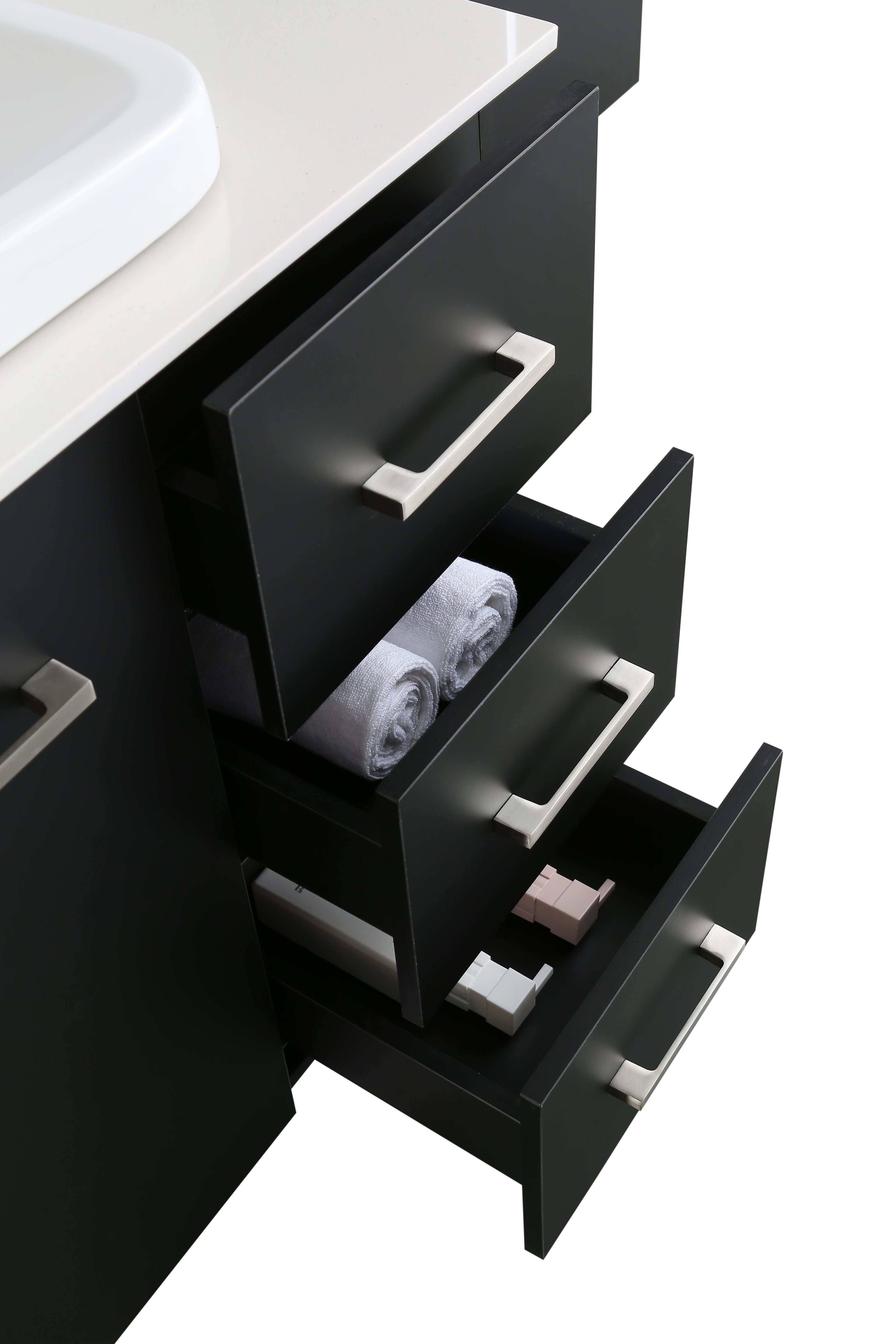 Mobile Arredo Bagno Space England 100 cm Moderno + Colonna Arredo