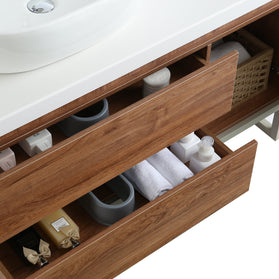 Mobile Arredo Bagno Paris 120 cm Moderno + Colonna Arredo