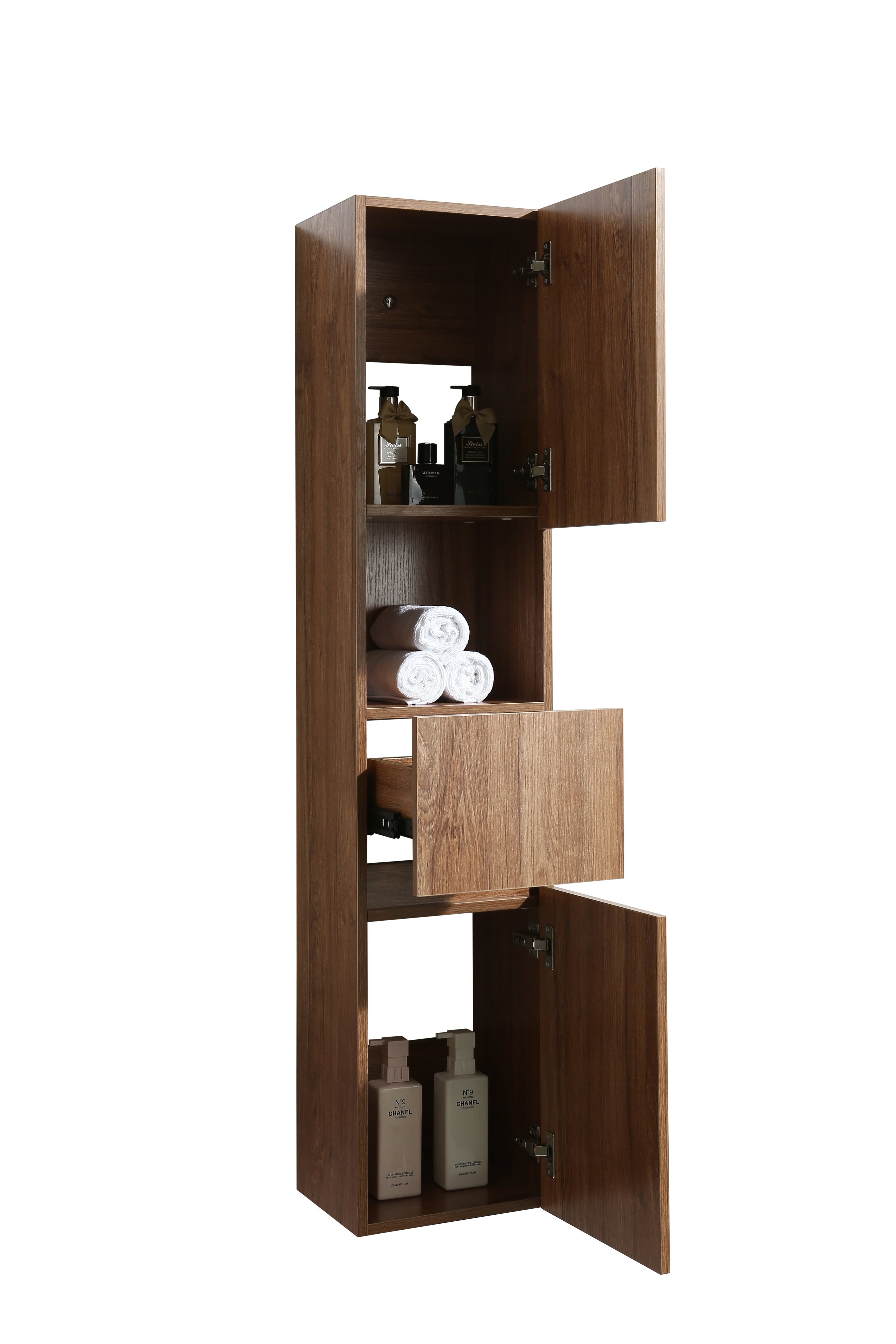 Mobile Arredo Bagno Paris 120 cm Moderno + Colonna Arredo