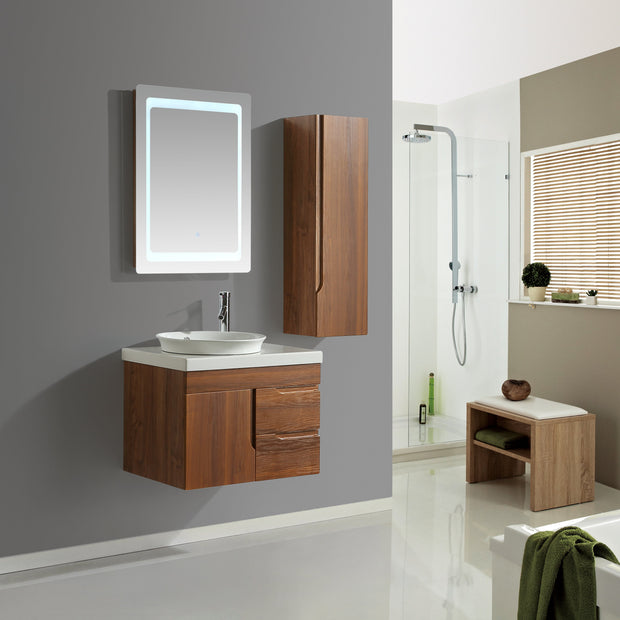 Mobile Arredo Bagno Las Vegas 70 cm Moderno + Colonna Arredo