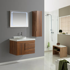 Mobile Arredo Bagno Las Vegas 80 cm Moderno + Colonna Arredo
