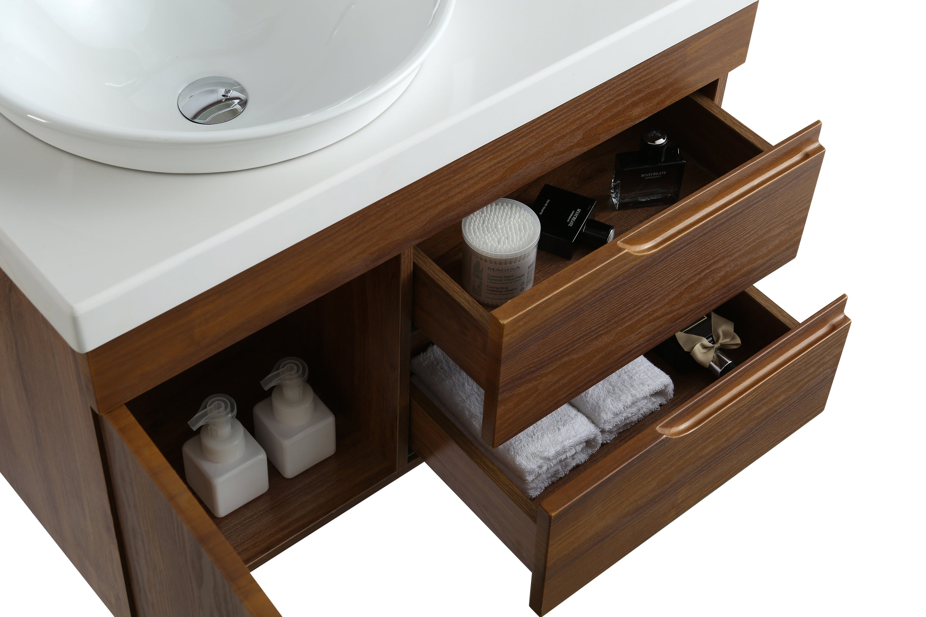 Mobile Arredo Bagno Las Vegas 80 cm Moderno + Colonna Arredo