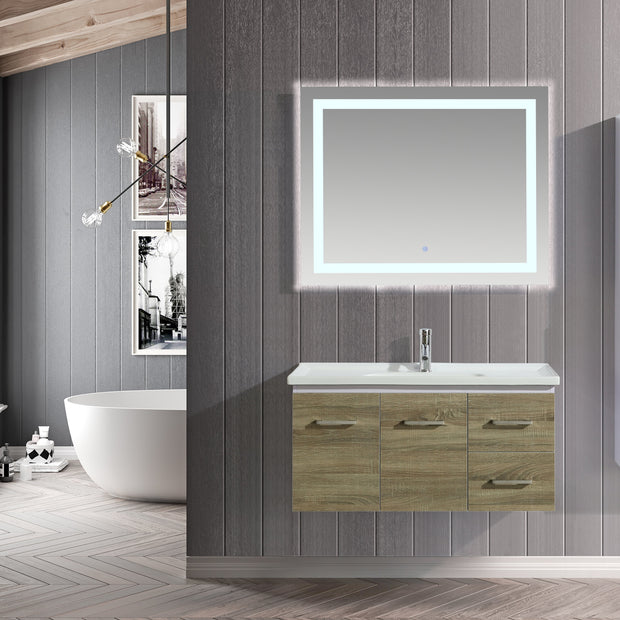 Mobile Arredo Bagno Istambul 100 cm Spazioso + Colonna Arredo