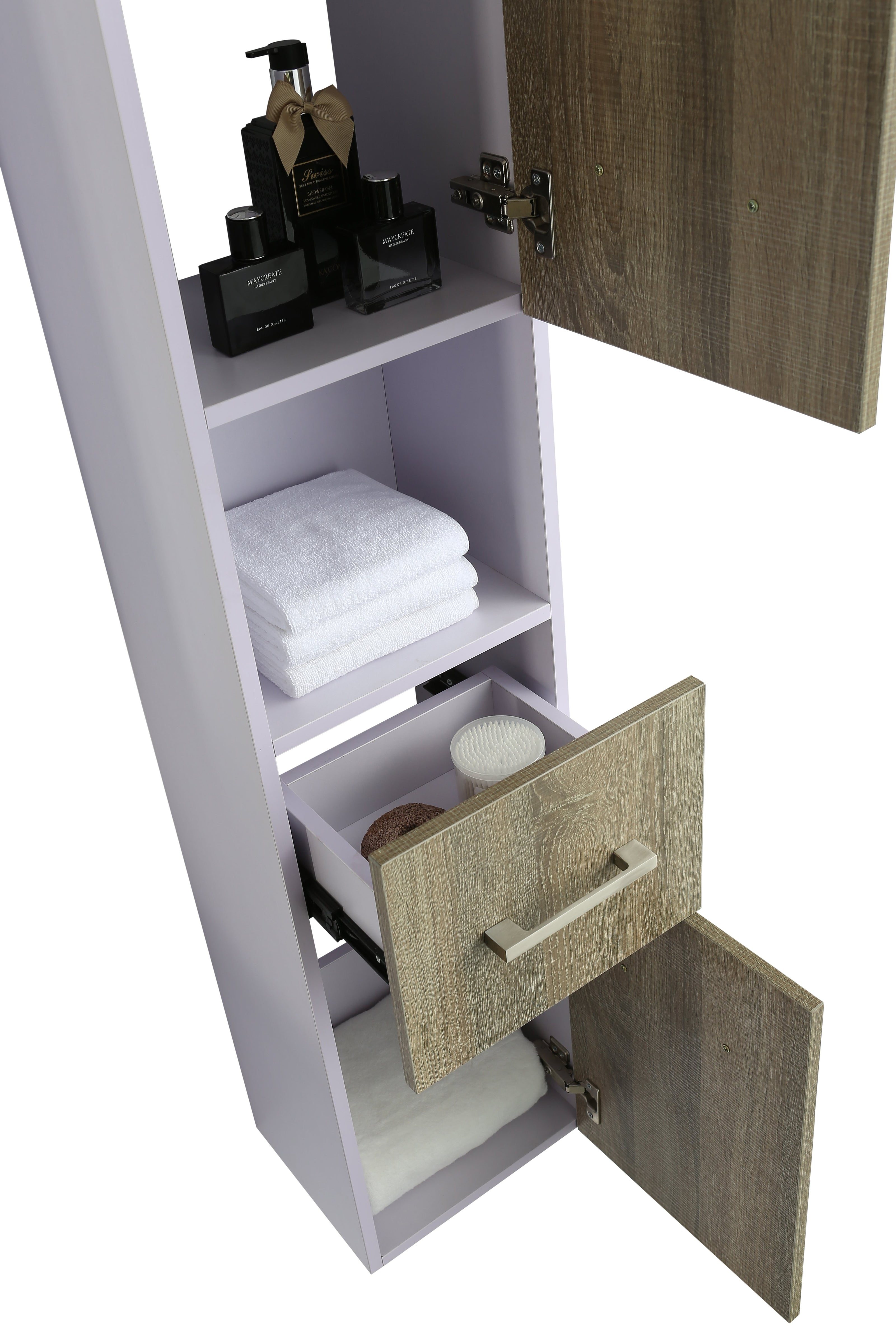 Mobile Arredo Bagno Istambul 100 cm Spazioso + Colonna Arredo