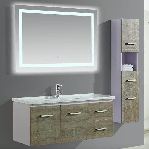 Mobile Arredo Bagno Istambul 120 cm Spazioso + Colonna Arredo