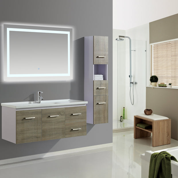 Mobile Arredo Bagno Istambul 120 cm Spazioso + Colonna Arredo