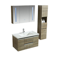 Mobile Arredo Bagno Venice 90 cm Spazioso + Colonna Arredo