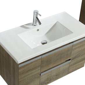 Mobile Arredo Bagno Venice 90 cm Spazioso + Colonna Arredo