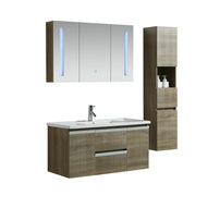 Mobile Arredo Bagno Venice 100 cm Spazioso + Colonna Arredo