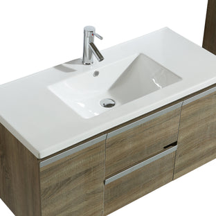 Mobile Arredo Bagno Venice 100 cm Spazioso + Colonna Arredo