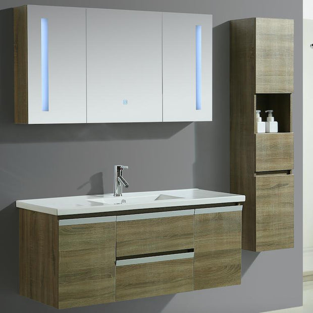 Mobile Arredo Bagno Venice 120 cm Spazioso + Colonna Arredo