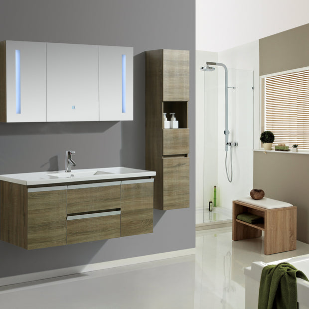 Mobile Arredo Bagno Venice 120 cm Spazioso + Colonna Arredo