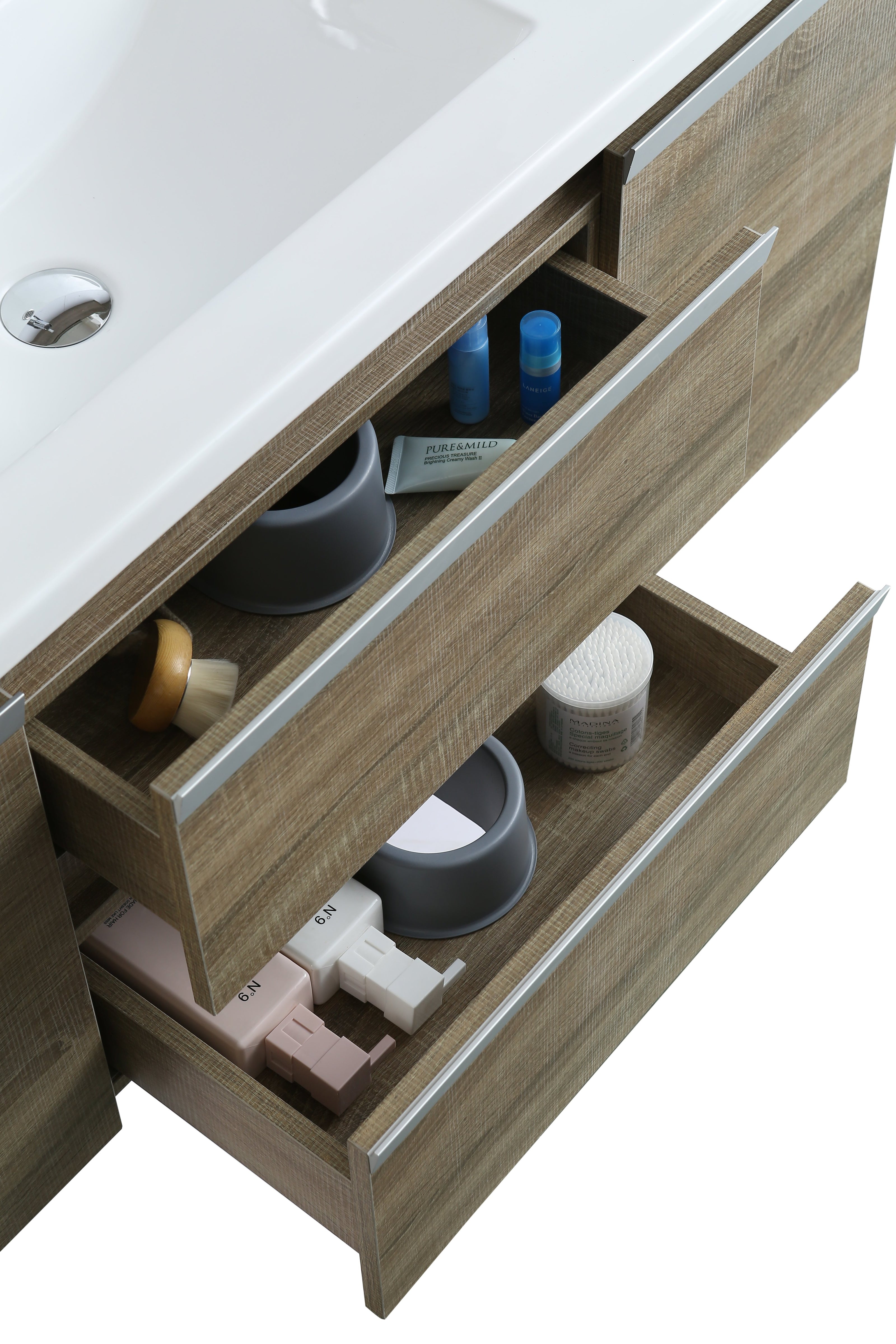 Mobile Arredo Bagno Venice 120 cm Spazioso + Colonna Arredo