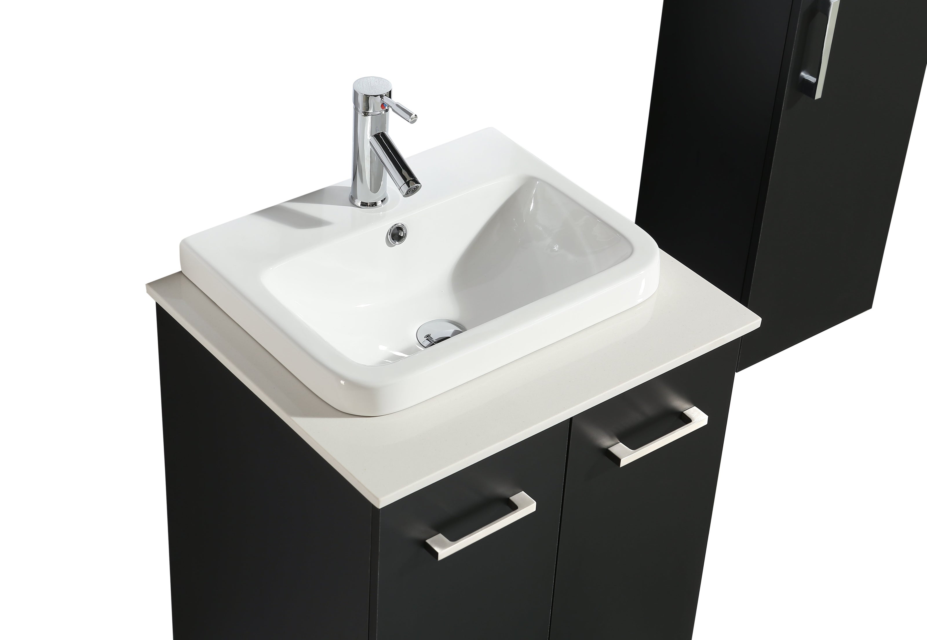 Mobile Arredo Bagno Space England 60 cm Moderno + Colonna Arredo