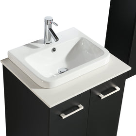 Mobile Arredo Bagno Space England 60 cm Moderno + Colonna Arredo