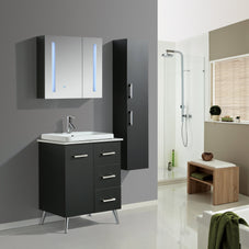 Mobile Arredo Bagno Space England 70 cm Moderno + Colonna Arredo