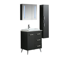 Mobile Arredo Bagno Space England 80 cm Moderno + Colonna Arredo