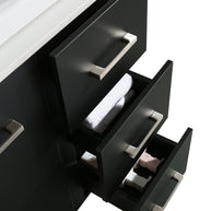 Mobile Arredo Bagno Space England 80 cm Moderno + Colonna Arredo