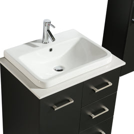 Mobile Arredo Bagno Space England 80 cm Moderno + Colonna Arredo