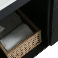 Mobile Arredo Bagno Space England 80 cm Moderno + Colonna Arredo