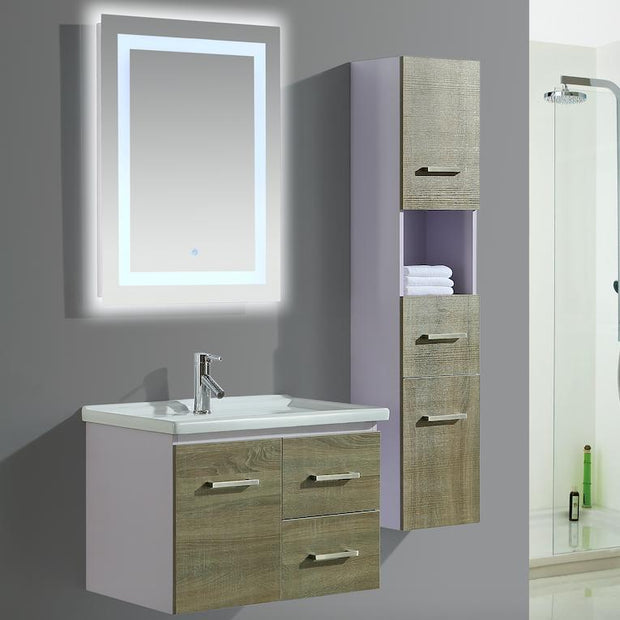 Mobile Arredo Bagno Istambul 70 cm Spazioso + Colonna Arredo