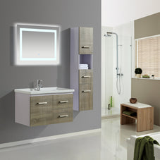 Mobile Arredo Bagno Istambul 80 cm Spazioso + Colonna Arredo