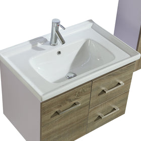Mobile Arredo Bagno Istambul 80 cm Spazioso + Colonna Arredo