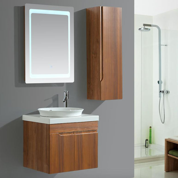 Mobile Arredo Bagno Las Vegas 60 cm Moderno + Colonna Arredo