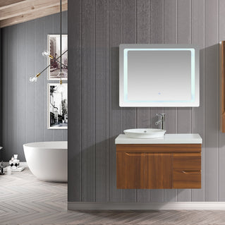 Mobile Arredo Bagno Las Vegas 90 cm Moderno + Colonna Arredo