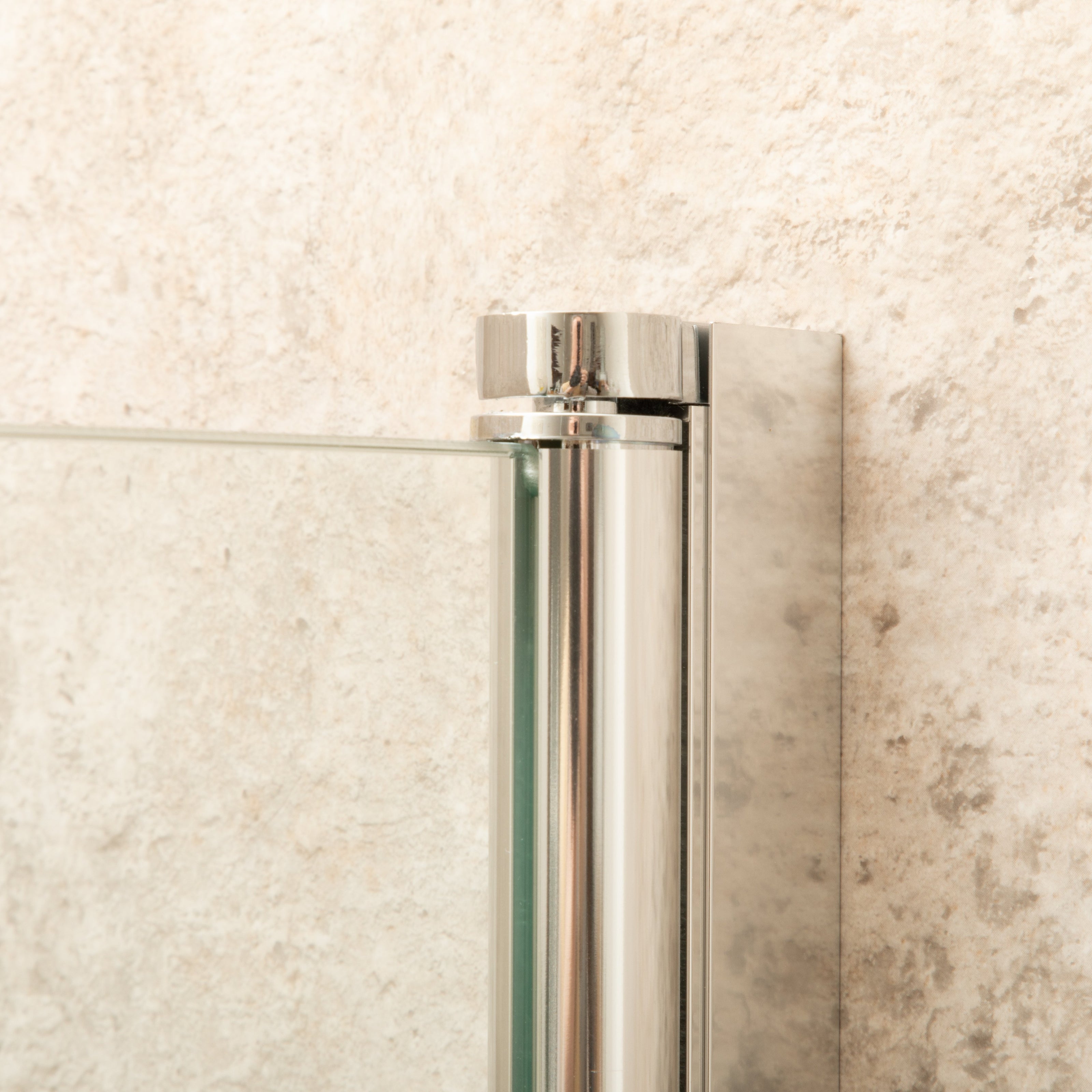 Parete vasca in Vetro da 100cm Spessore 8mm Reversibile Girabile Pieghevole