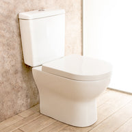 WC con Cassetta Esterna Comfort con Scarico a Pavimento L36xP68xA79cm