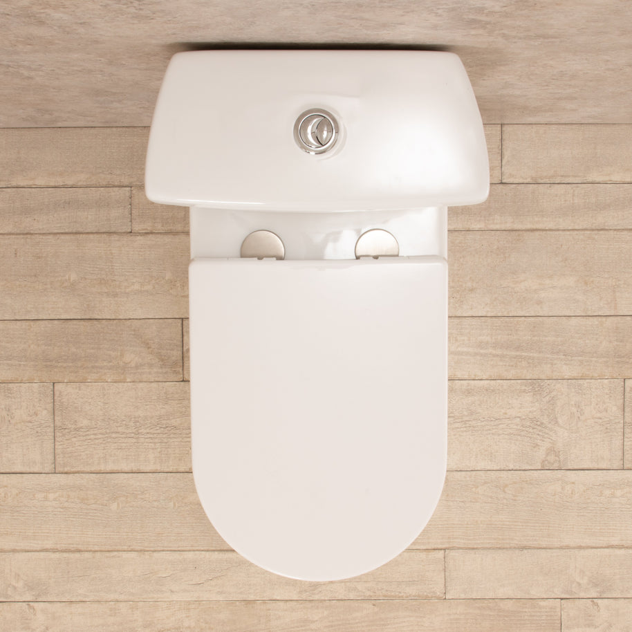 WC con Cassetta Esterna Comfort con Scarico a Pavimento L36xP68xA79cm