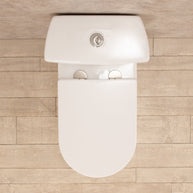 WC con Cassetta Esterna Comfort con Scarico a Pavimento L36xP68xA79cm