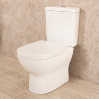 WC con Cassetta Esterna Comfort con Scarico a Pavimento L36xP68xA79cm