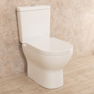 WC con Cassetta Esterna Comfort con Scarico a Pavimento L36xP68xA79cm